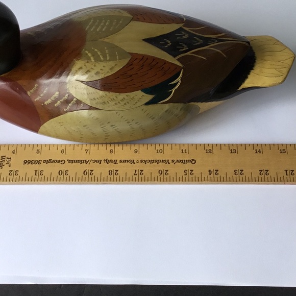 Handcrafted Maine Woods Mallard Duck decor - Picture 12 of 16